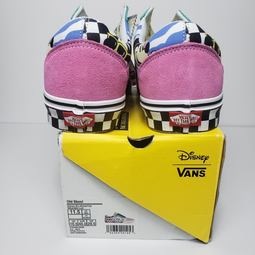 Vans Old Skool Disney 80's Mickey True White - Picture 6 of 8